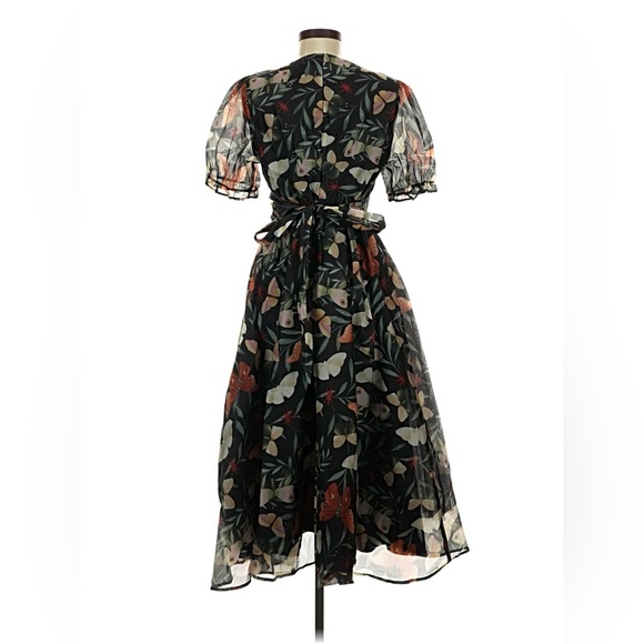 Disturbia mariposa puff sleeve organza dress - Picture 5 of 5